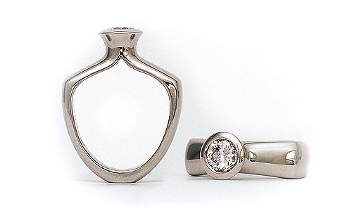 Diamond ring Artisan Jewelry by Martinus