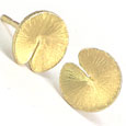 Lily Lilly Studs Earrings in yellow gold by Martinus